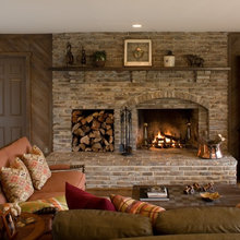Basement Rec Room/Fireplace