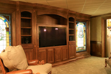 Inspiration for a family room remodel in Boston