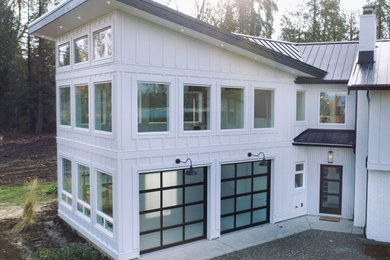 Example of an exterior home design in Other