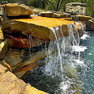 Boerne Freeform Pool/Spa/Waterfall