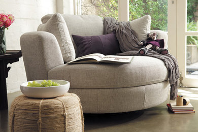 Snuggle® Swivel Chair - Fabric