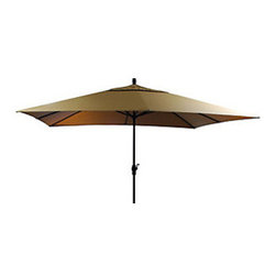 Christy Sports 8'x11' Rec Crank Lift Market Umbrella - Outdoor Umbrellas