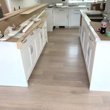 SOUTHAMPTON: 6" SELECT GRADE WHITE OAK INSTALLED & FINISHED WITH BONA WHITE