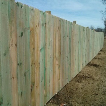 Wood Privacy Fence