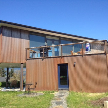 Corten Corrugated Siding