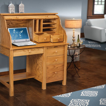 Computer Roll Top Desk