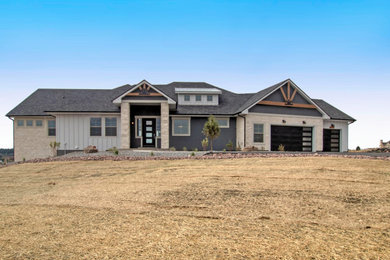 Inspiration for a timeless exterior home remodel in Denver