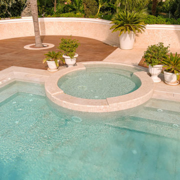 Antique Beige Porcelain Tiles - Narlidere,Izmir Villa