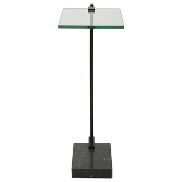 Uttermost Butler Black Accent Table