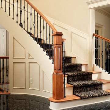 Custom Cherry Stairway