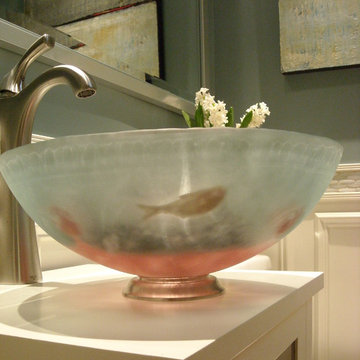 Elegant Powder Room Remodel