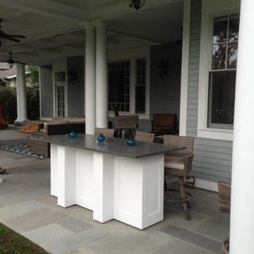 Porch Remodeling Project - Swainwood Dr Glenview, IL
