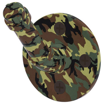 Allied Brass Camo Collection Single Robe Hook