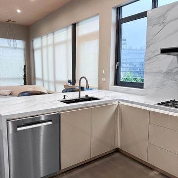 Аrom 3D renders to the final install