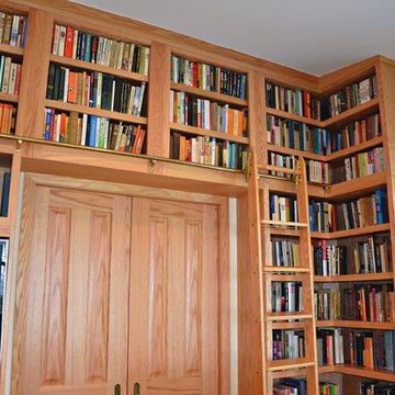 A Book Lover's Dream Living Room