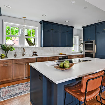 Open Concept Family Style Kitchen & Bar - Arlington Heights