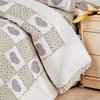 Fiorenza's Love 100% Cotton 3PC Floral Patchwork Quilt Set (Full/Queen Size)