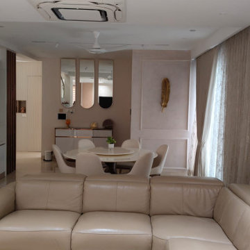 Aparna one shaikpet 4BHK Interior Design in Hyderabad!