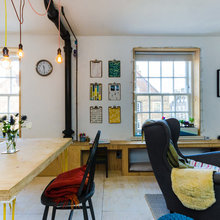 Open plan room