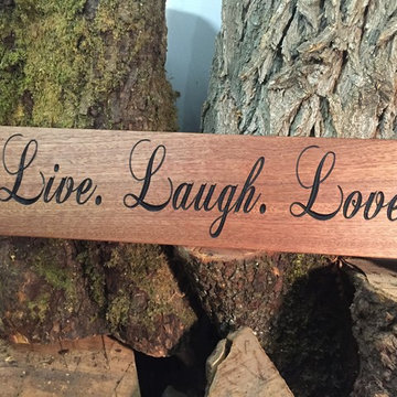 Engraved Wood Signs