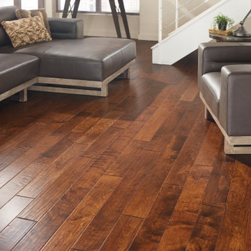 Cozy, Farmhouse Living - Impressions Timarron Cinnamon, Engineered, Birch Hardwo