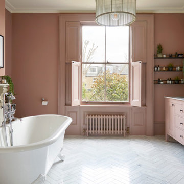 Born & Bred Studio - Ensuite Master Bathroom, Dartmouth Park