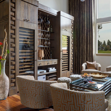 Wine Room and Master Bath