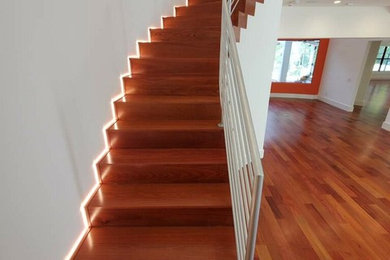 Inspiration for a staircase remodel in Tampa