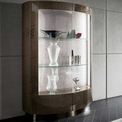 Italian Curio Dune Visone by Rossetto - $4,299.00 - China Cabinets And Hutches