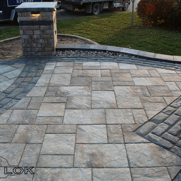 Landscape Driveway and Front Entry