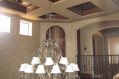 Tuscan home design photo in Miami