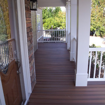 Up Close Look at the Front Porch