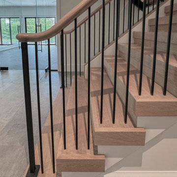 Project #122 | Freestanding Steel & Wood Staircase