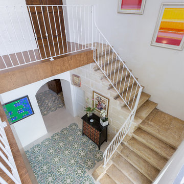 Patterned Tiles in a Private Home