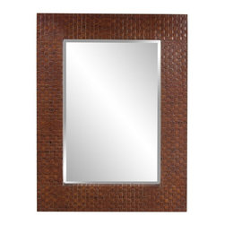 www.essentialsinside.com: duncan rectangular framed mirror - Wall Mirrors
