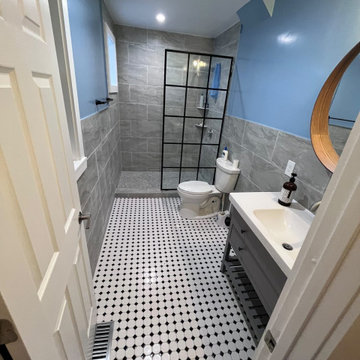 Bathroom built