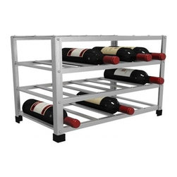 24 Bottle Metal Wine Rack (6 wide x 4 high) - Wine Racks