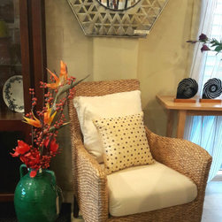 New Easy Water Hyacinth Chair - Armchairs And Accent Chairs