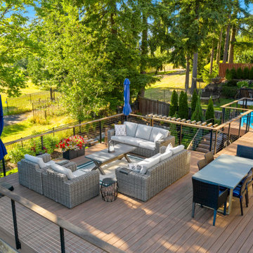 2-level entertaining in Sammamish