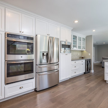 Full Kitchen Remodel with added Fireplace