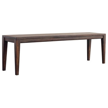 Porter Designs Fall River Solid Sheesham Wood Dining Bench - Gray.