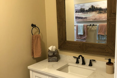Example of a powder room design in Other