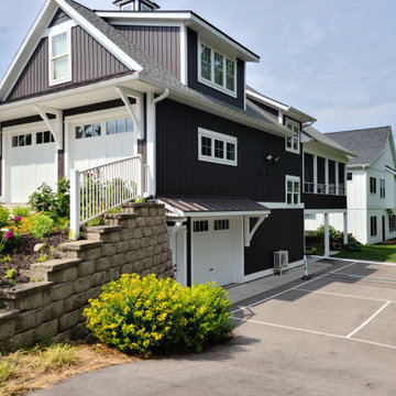 New home on small corner lot with curb appeal