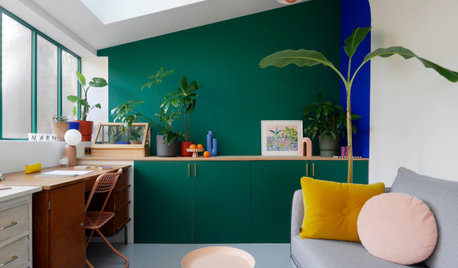 Avant/Après : Un bureau plein de bonne humeur au fond du jardin