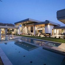 Exterior material of house block, tile, siding
