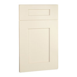 Shaker II Maple Antique White - Deerfield&trade; Assembled Cabinets - Kitchen Cabinetry