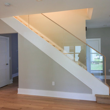 Project #60 | Contemporary Staircase with Frameless Glass
