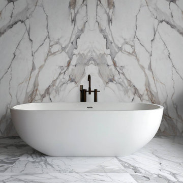 Lucciare Genesis Quartz- Calacatta Versailles