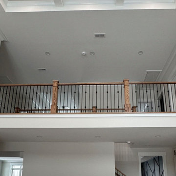 Project #117 | Custom Twist on a Classic L-Shaped Stair