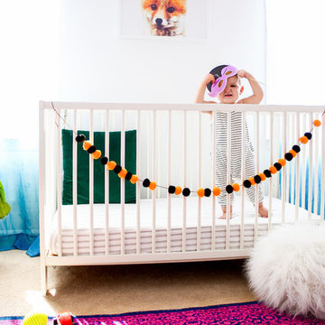 Bold Kids Room Interior